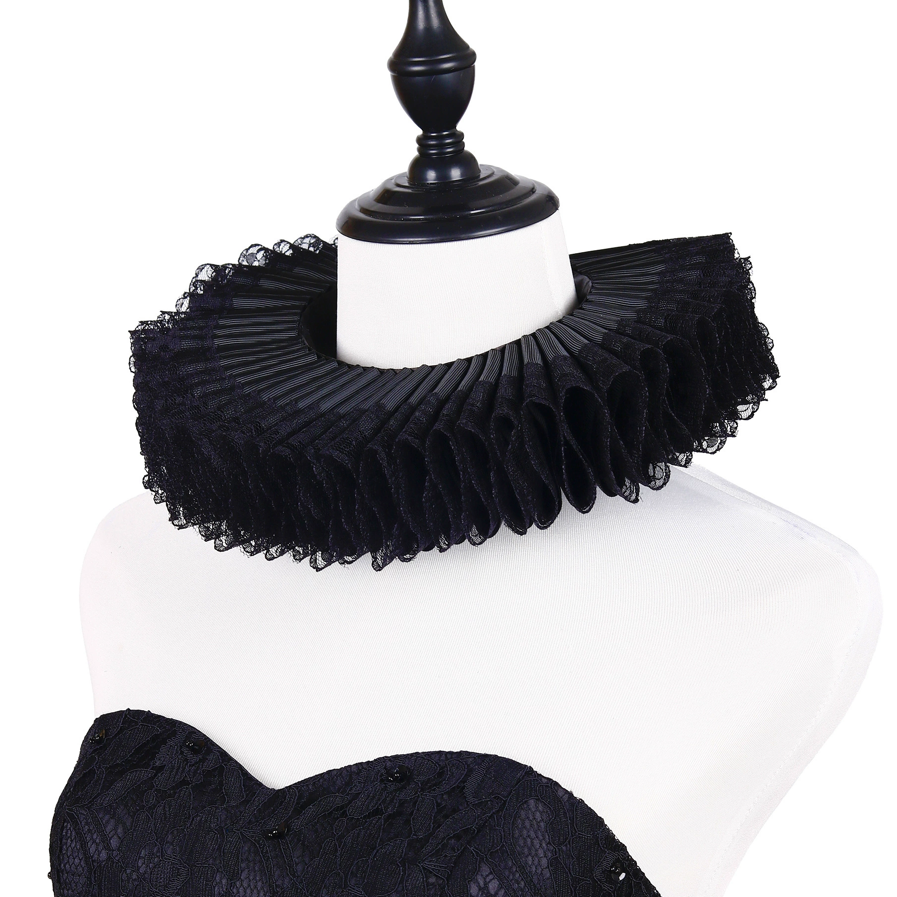 handmade Elizabeth литературный Лыфи воротник кружево сшитый обманный воротник высококлассные реквизит для оперных представлений