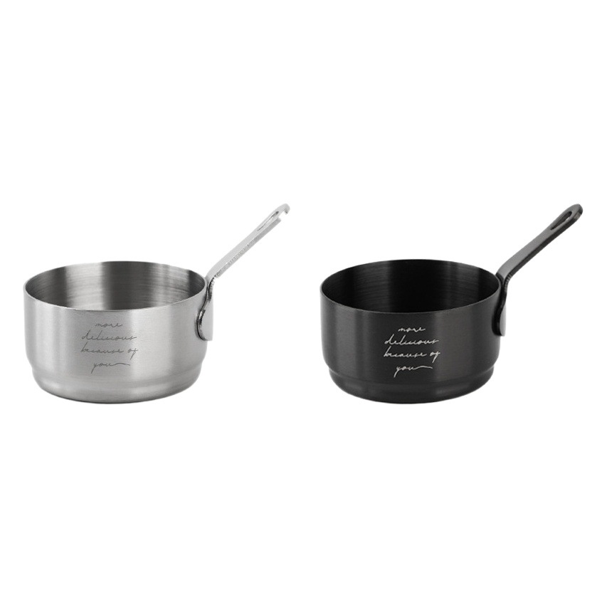 Plato para Salsa de Acero Inoxidable 304 con Asa para Cocina y Mesa
