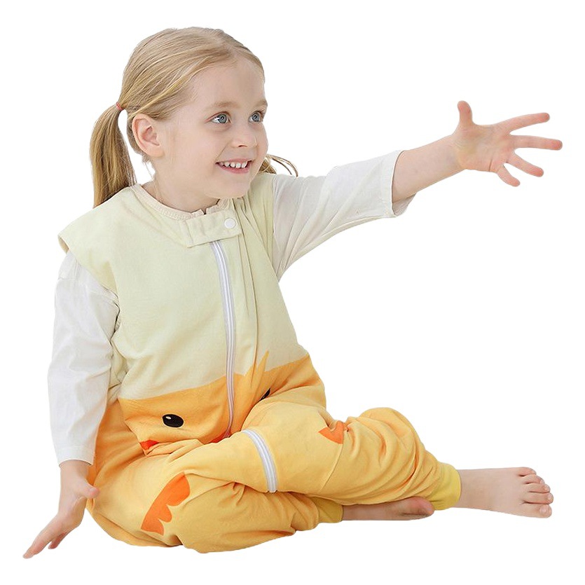 MICHLEY nuevos niños split-pierna saco de dormir Bebé anti-kick edredón aire acondicionado saco de dormir Bebé sin mangas saco de dormir primavera y otoño