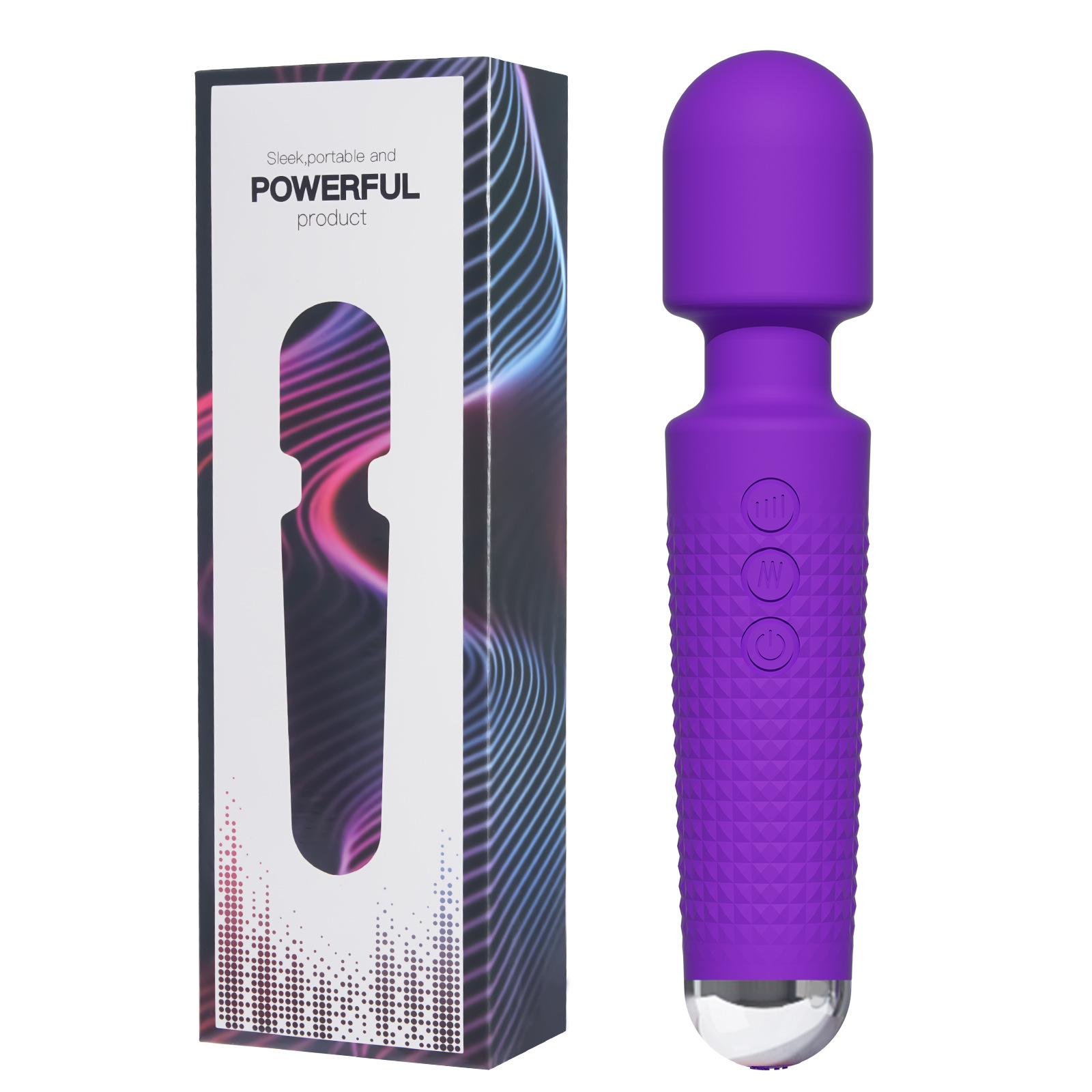 8速20秒潮充電AV棒騎士棒女性用品多変静音防水自慰強振動性遊び