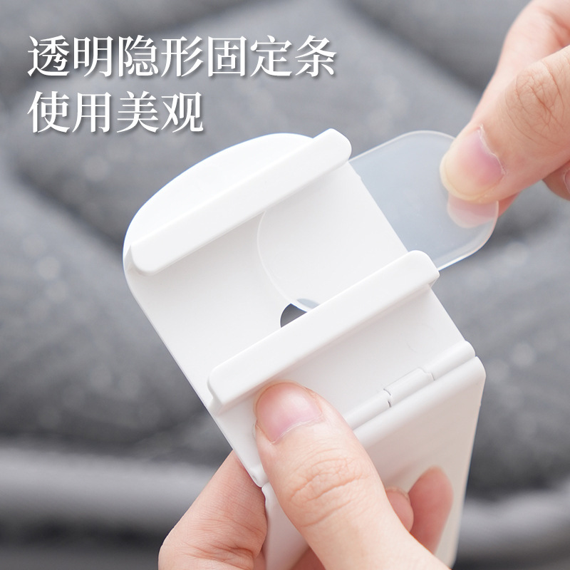 折りたたみ式の目に見えないシーツ固定具、針を使わないプラスチック製のシーツ固定ツール、穴を開ける必要なし、4個入り|undefined