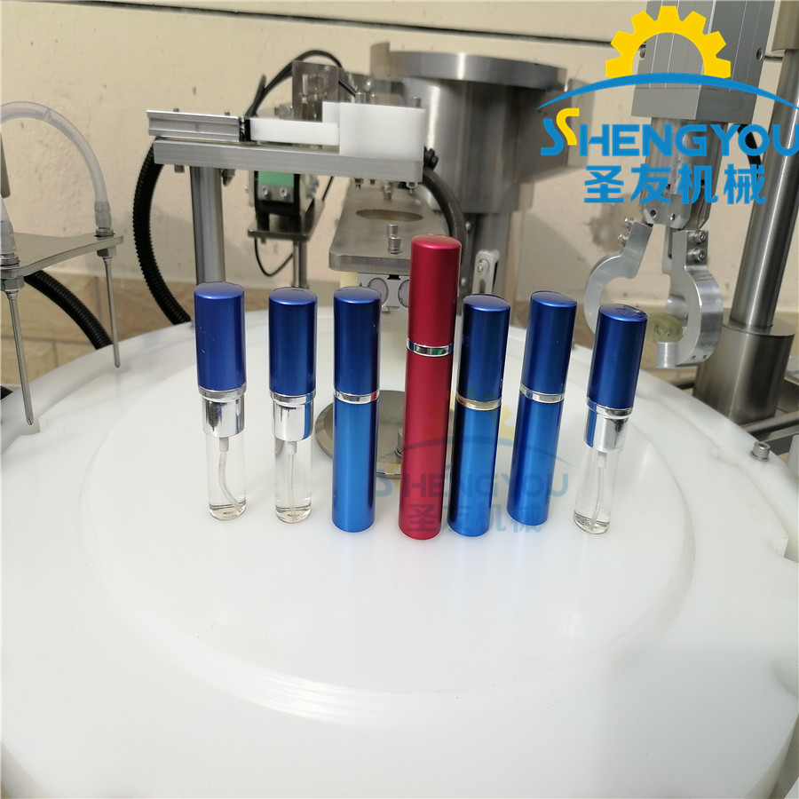 上海10ml液体敷料灌装机 鼻腔喷雾剂灌装机 喷雾剂灌装压盖机