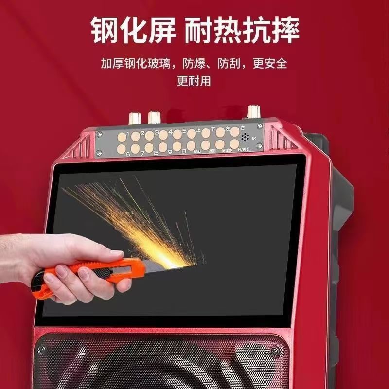 金正1025ビデオk歌音響12インチスクリーンbluetooth音響広場ダンススピーカー|undefined