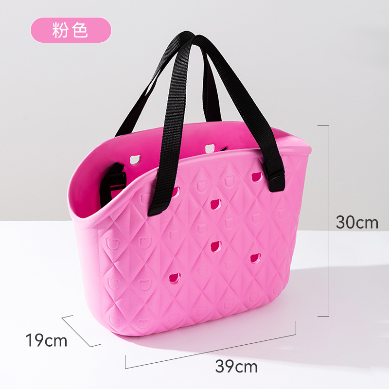 Primavera y verano perros EVA impermeable bolsa transpirable perros pequeños y medianos Teddy Bear mochila bolsa para gatos bolsa para mascotas