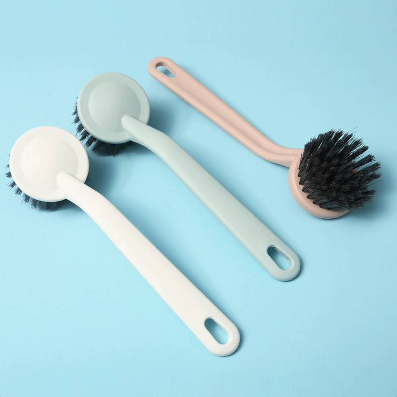 Бюджетная длинная ручка для мытья pot brush домашняя щетка для мытья pot артефакт простой кухонной несползной сковороды, обеззараживание, чистка, чистка, щетка