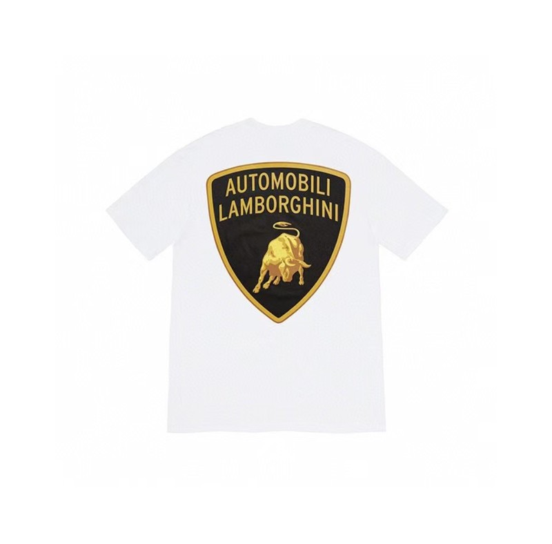 25ss RECORDS アメリカンレトロ ハイストリート 半袖 Tシャツ アメカジ イン トップス 男女兼用 パッチワーク Tシャツ|undefined