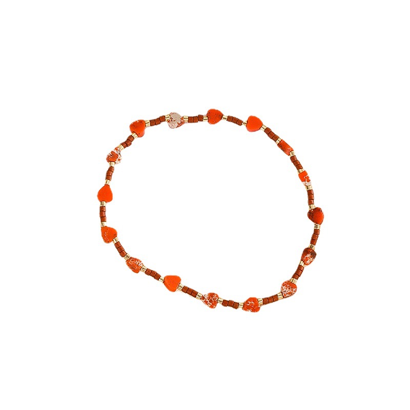 Nike joyería verano nuevo amor hecho a mano pulsera MIYUKI cuentas redondas tejidas pulsera simple para las mujeres image 6