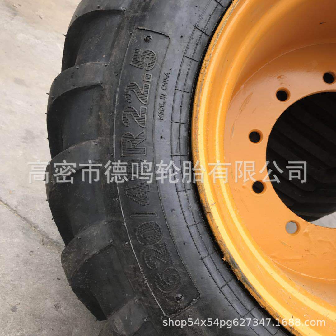 Zengdingsheng maquinaria agrícola remolque neumático ensanchado 620/40R22.5 cortacésped neumático fertilizante propagación coche lleno de neumáticos de acero