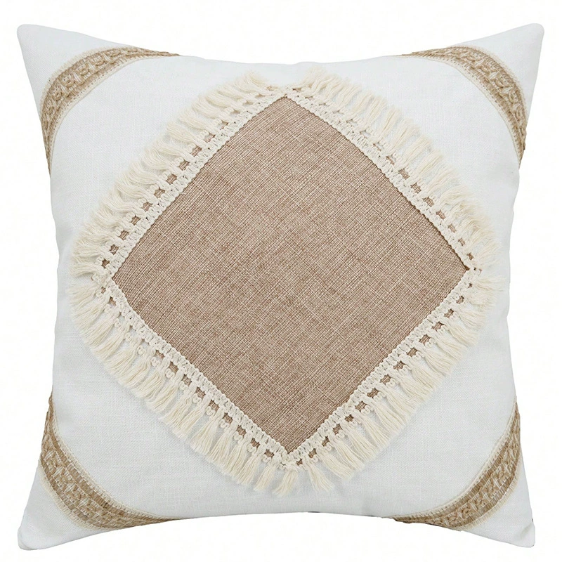 Pillow, Scandinavian pillowcase, boho style