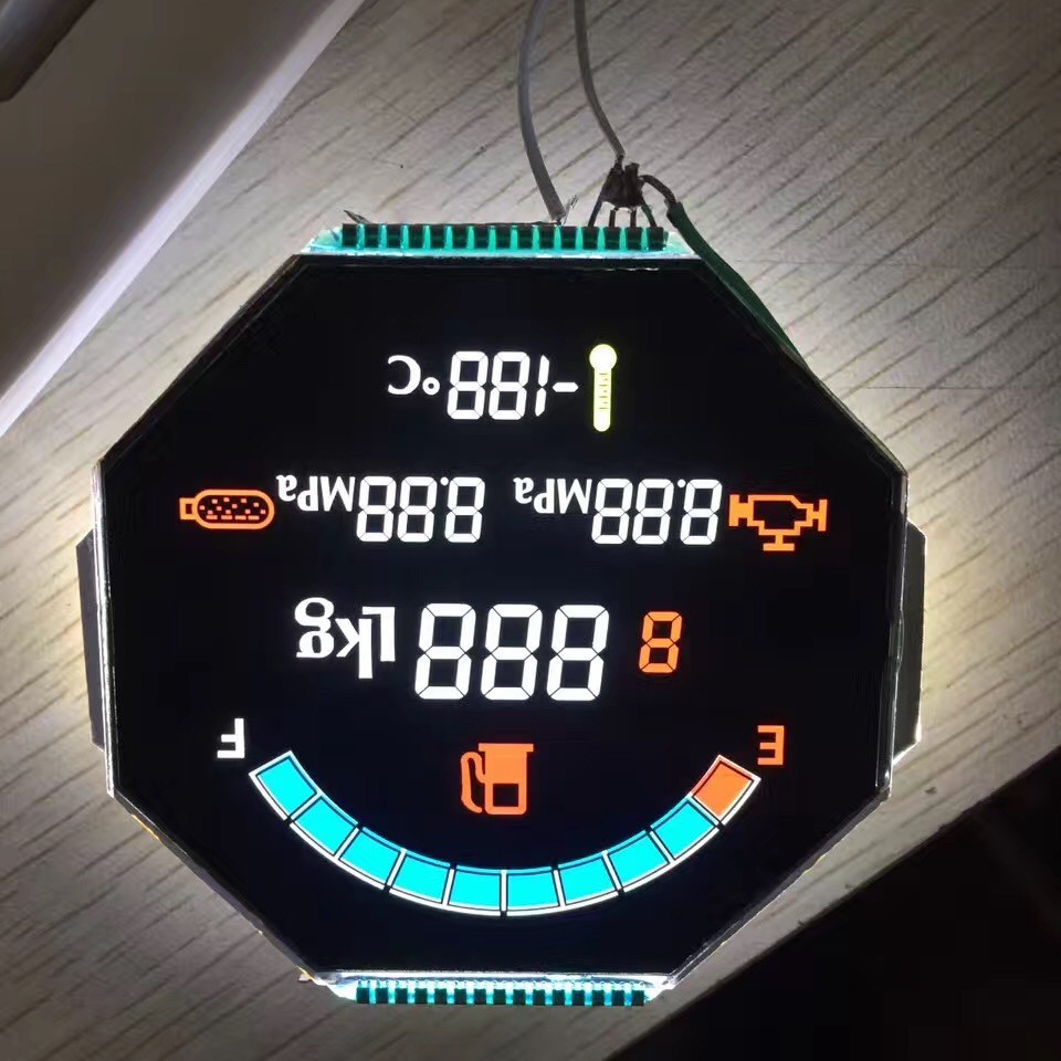 段码屏厂家中小仪表仪器液晶显示屏数字液晶屏lcd显示屏HTN液晶屏