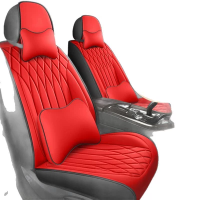 Breathable Nappa Leather Seat Cushion, Four Seasons Pad