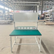 電子車間操作台防靜電檢測維修台流水線裝配台四工位工作台