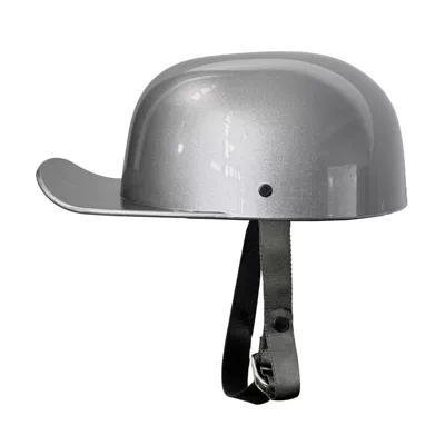 Helmet, Dot, Motosiklet kaskı (dəbilqə) - bright-silver-m53-54cm