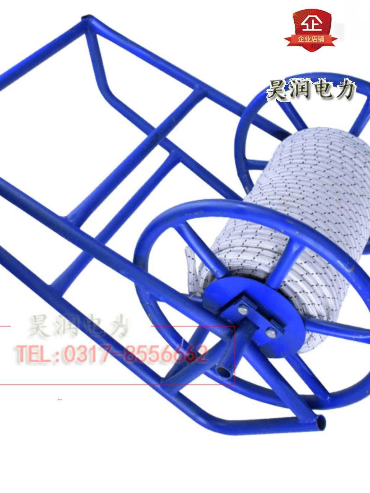 电缆拉绳牵引绳 电力牵引绳 高强绝缘绳 放电缆工具 电缆滑轮