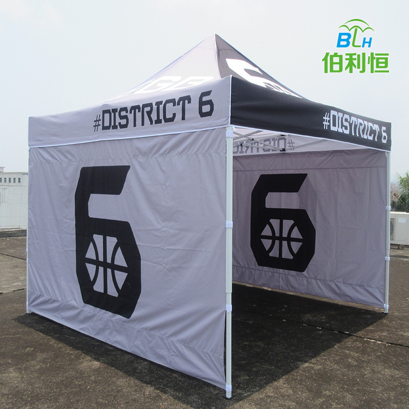 带拖轮包户外广告折叠帐篷 展览帐篷 深圳帐篷厂家广州遮阳棚