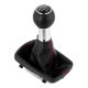 Suitable for Audi A3 S3 series car bright gear handball black/red line dust cover buckle integrated suit