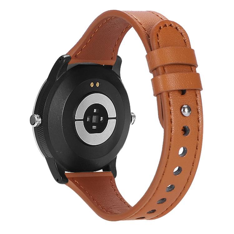 xDfind general doble anillo simple clavo cintura correa de cuero 22mm / 20mm multicolor