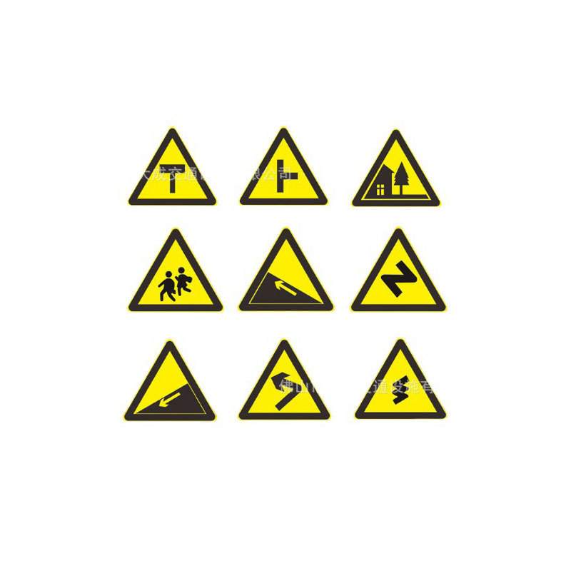 交通安全反光标识牌 3M数码打印反光膜 三角牌圆牌方牌可定规格
