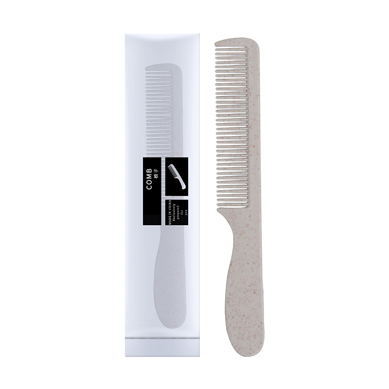 Pein desechable especial del hotel para llevar con usted envasado independiente para habitaciones peinado de barra larga peinado plástico