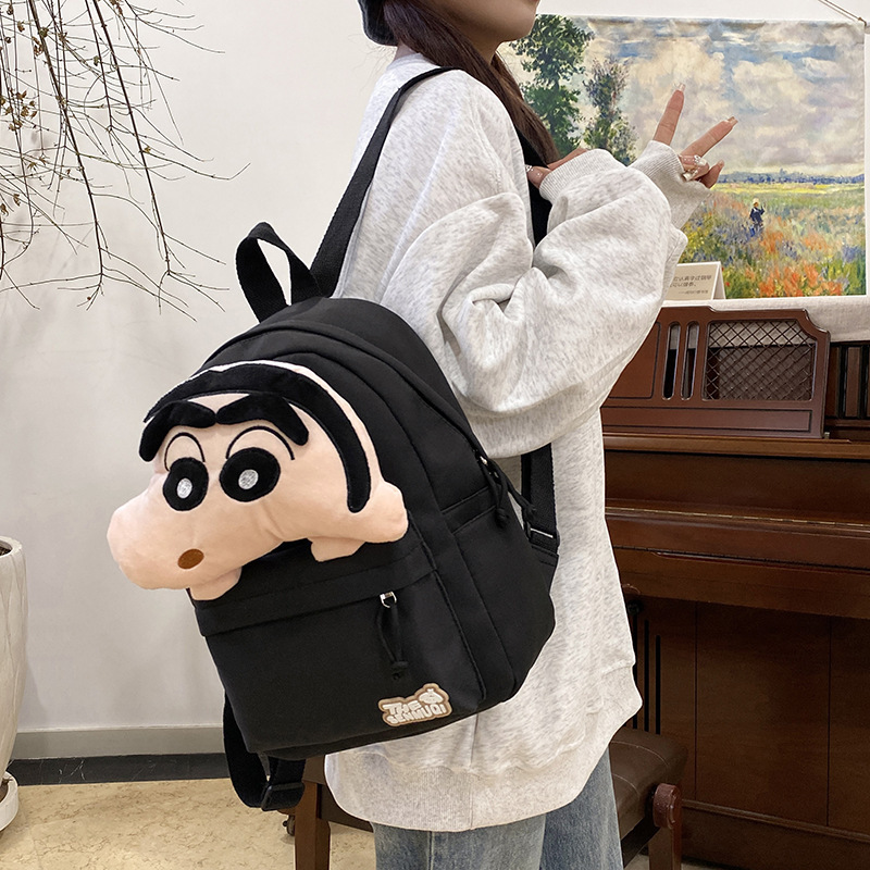 2025 mochila escolar infantil de dibujos animados transfronterizos estudiantes de primaria lindos de peluche ligero estudiantes de secundaria del campus mochila
