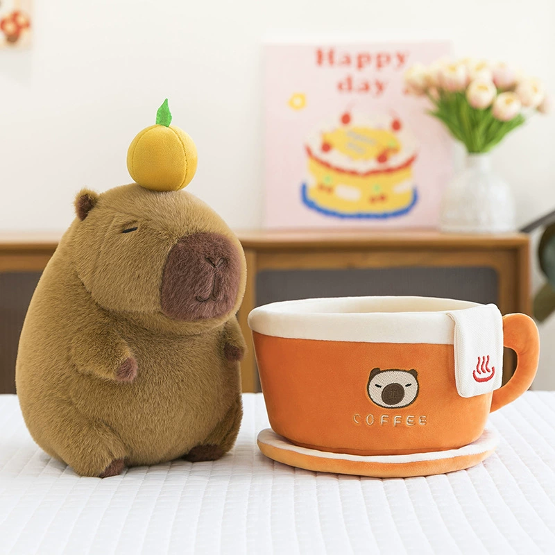 Плюшевая игрушка «кофе», тряпичная кукла-подушка, подарок на день рождения