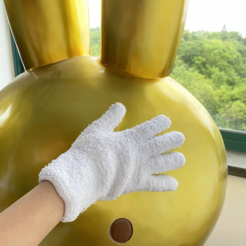Guantes de microfibra para quitar el polvo de Amazon, guantes de lana coral, guantes para limpieza de coches, guantes de media lana para mayor comodidad.