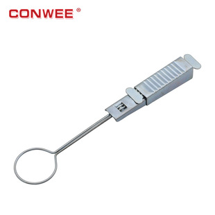 FTTH Cable Resistant Cable Clamp ODWAC-15 Curved Clamp Wedge Anchor Connector Stainless Steel Fiber Optic Cable Clamp Gold Tool