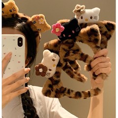 甘いkittyかわいいアニメのぬいぐるみのカチューシャ