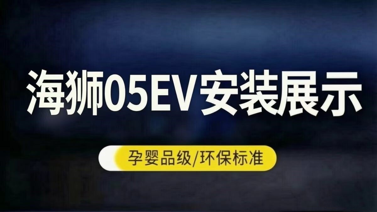 HiAce 05 New Energy Vehicle Full-Coverage Front Trunk Mat, Front Trunk Pad, HiAce 05 EV Leather