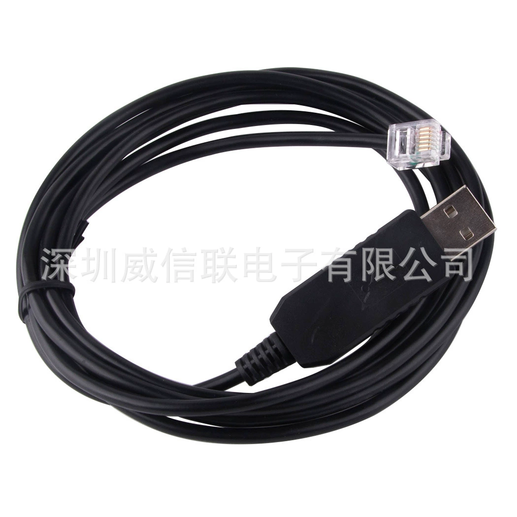 USB-CПД CP2102 USB на RJ12 6P6C RS232 последовательный порт Hesman V.24, обновление конверсионной линии