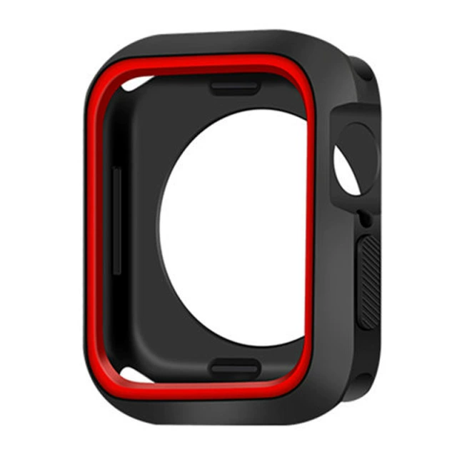Apple, nike, силиконовый чехол для часов, двухцветный защитный чехол