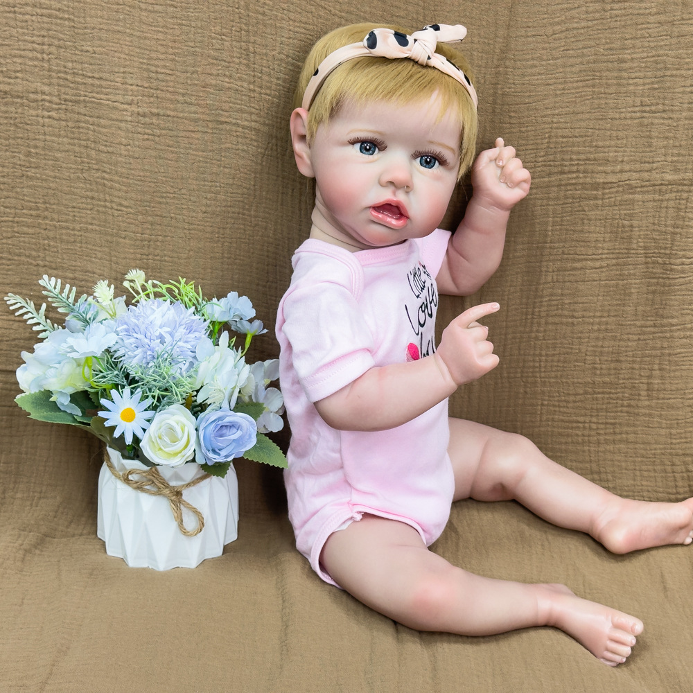 CM muñeca kosk muñeca ia juguetes de cambio Sa muñeca pesada venta caliente bebé 55 lavado tela de bebé transfronteriza