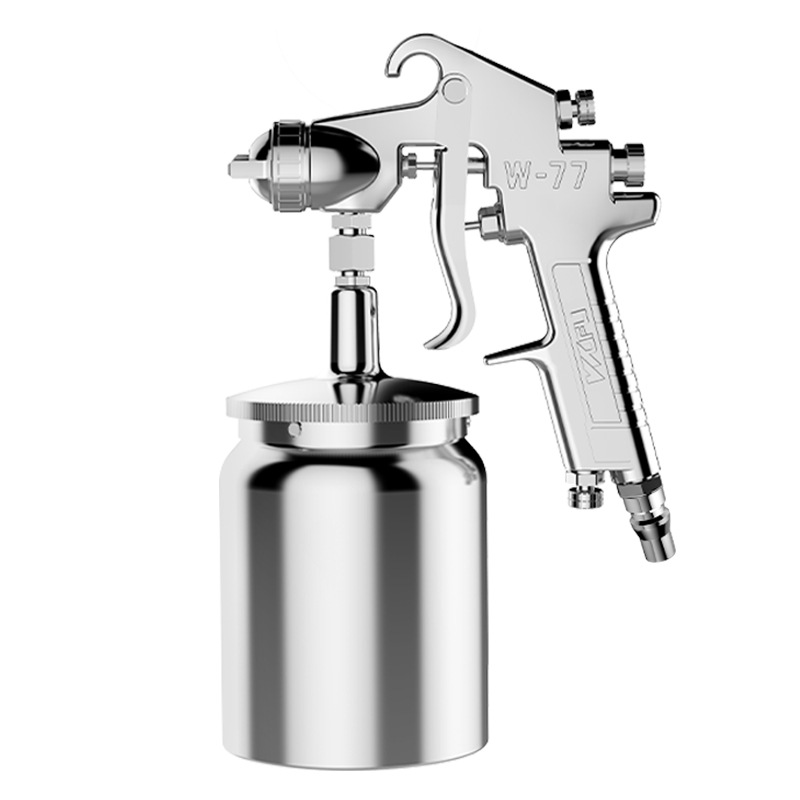 Transfronterizo personalizado W - 77S pistola de pulverización neumática 1.3 - 3.0mm alta atomización 1000ml botella de pulverización pistola de pulverización de pintura