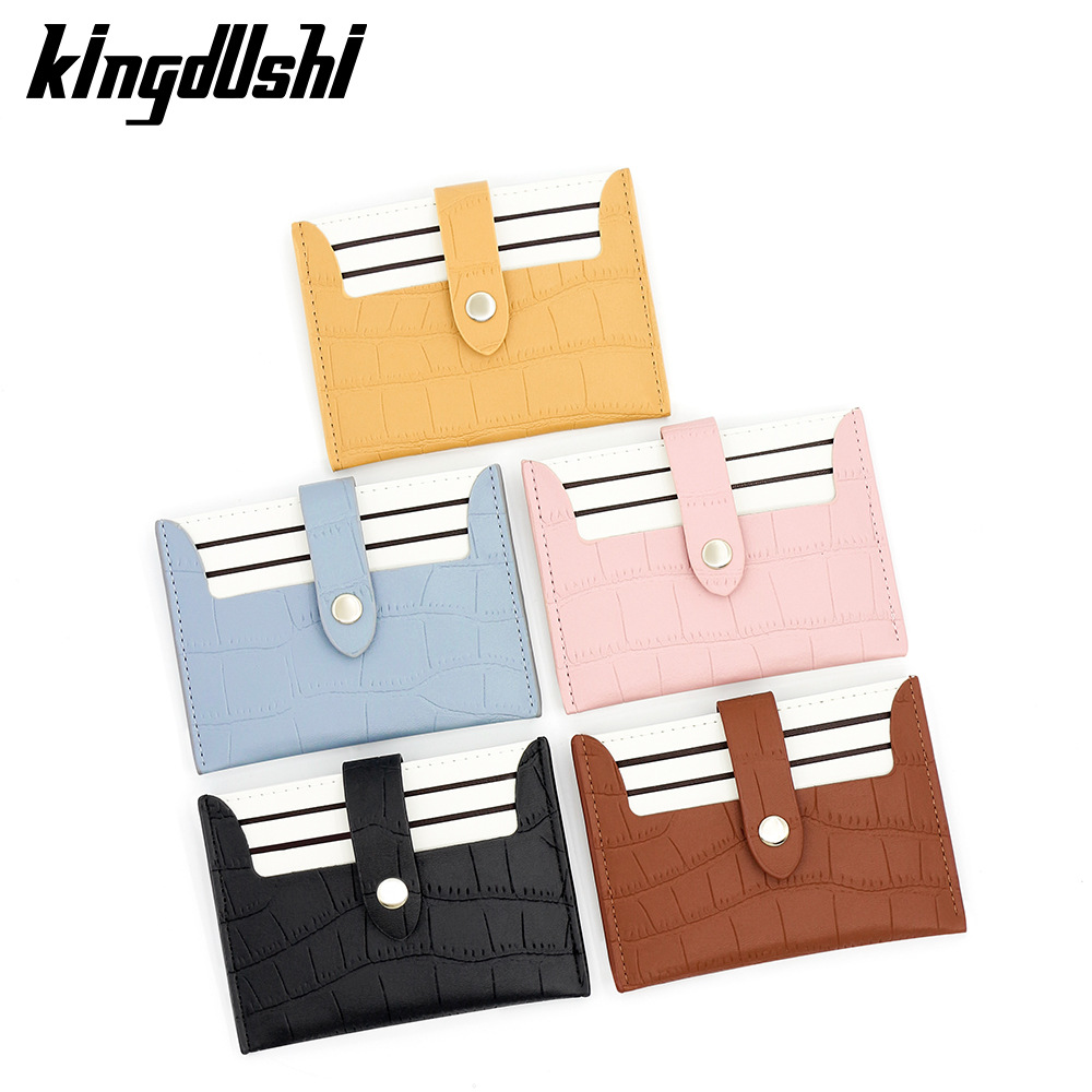 Nuevo bolso de tarjetas para mujeres, bolso de tarjetas multiplaza, bolso de cambio simple, bolso de tarjetas de certificados para mujeres, suministro directo de fabricantes