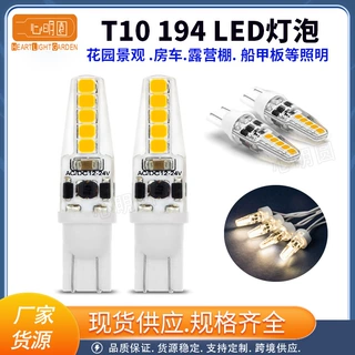 T10 LED景观灯3W适用于风景花园甲板露营船圆顶 房车灯照明12V24V