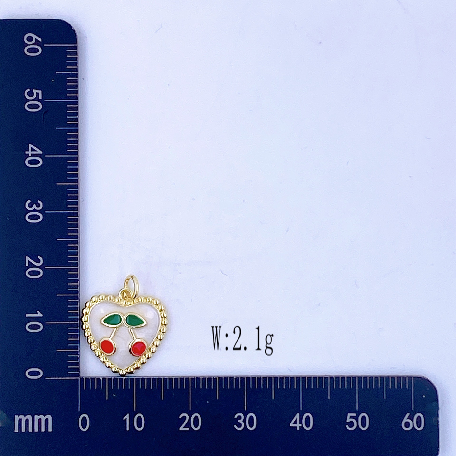 1 Piece Copper Polished Cherry Pendant display picture 35