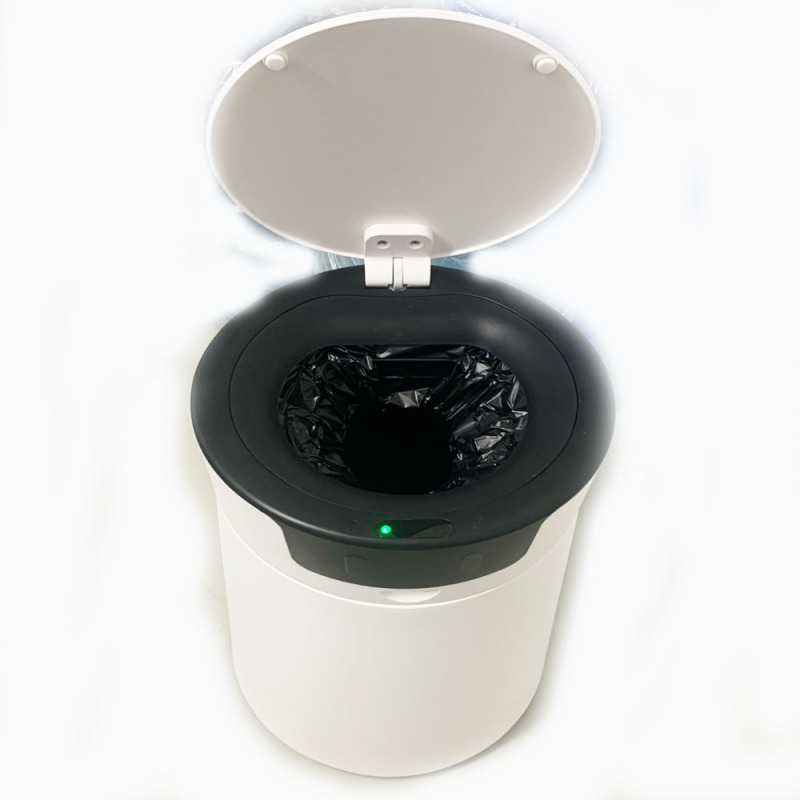 Smart Trash Can Factory wholesale automatic packaging trash can touch-free household cross-border infrared induction garbage