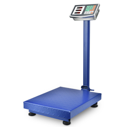 Foreign trade English steel plate folding electronic platform scale industrial logistics electronic scale cargo weighing platform scale commercial express scale
