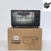 12L Oven Black British Regulation