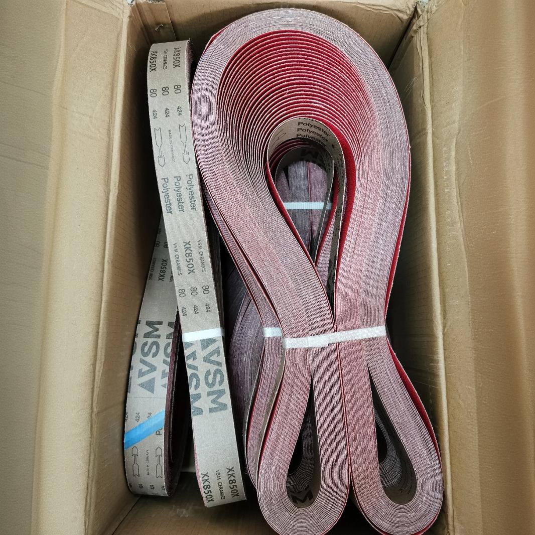 德国VSM堆积磨料砂带KK712X 陶瓷磨料砂带KK850X KK790Y