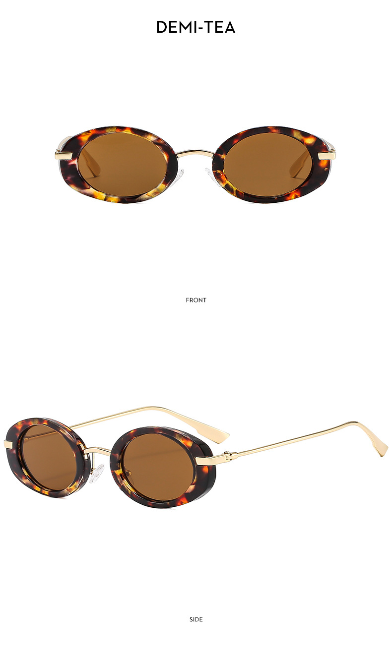 45g Weight Full Frame Glasses Structure Sunglasses Classification PC, UV400 Protection Lens Material Oval Frame Glasses Style Travel, Shopping Occasion Solid Color Pattern All Seasons Season Women's Gender Vacation, Streetwear Style Vacation Streetwear Solid Color PC UV400 Protection Oval Frame Full Frame Women's Sunglasses 20