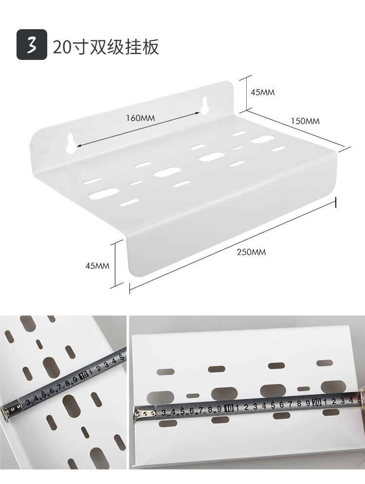 Purificador de agua filtro purificador de agua botella placa colgante 10 pulgadas 20 pulgadas de una etapa de dos niveles de tres niveles máquina ro hierro Colgante placa de acero inoxidable placa colgante