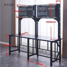 电竞房酒店网吧电脑桌联排网咖沙发竞技桌子网红上置风冷机麦太保