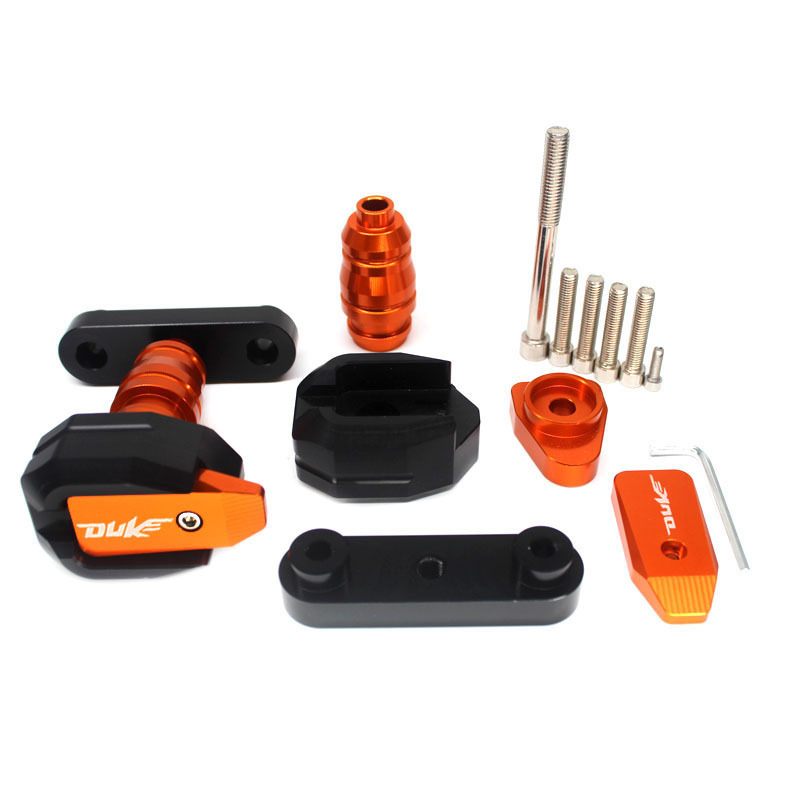 KTM 듀크 DUKE125 | 200 | 250 | 390 수정 된 낙하 방지 볼 낙하 방지 고무 바디 범퍼 보호 볼