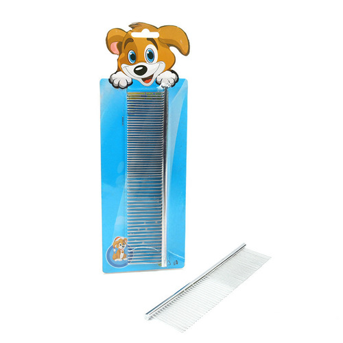 Comb Cat Dog Stainless Steel Unraveling Comb Teddy Small and Medium Dog Style Grooming Brush Steel Comb Pet Cleaning Supplies