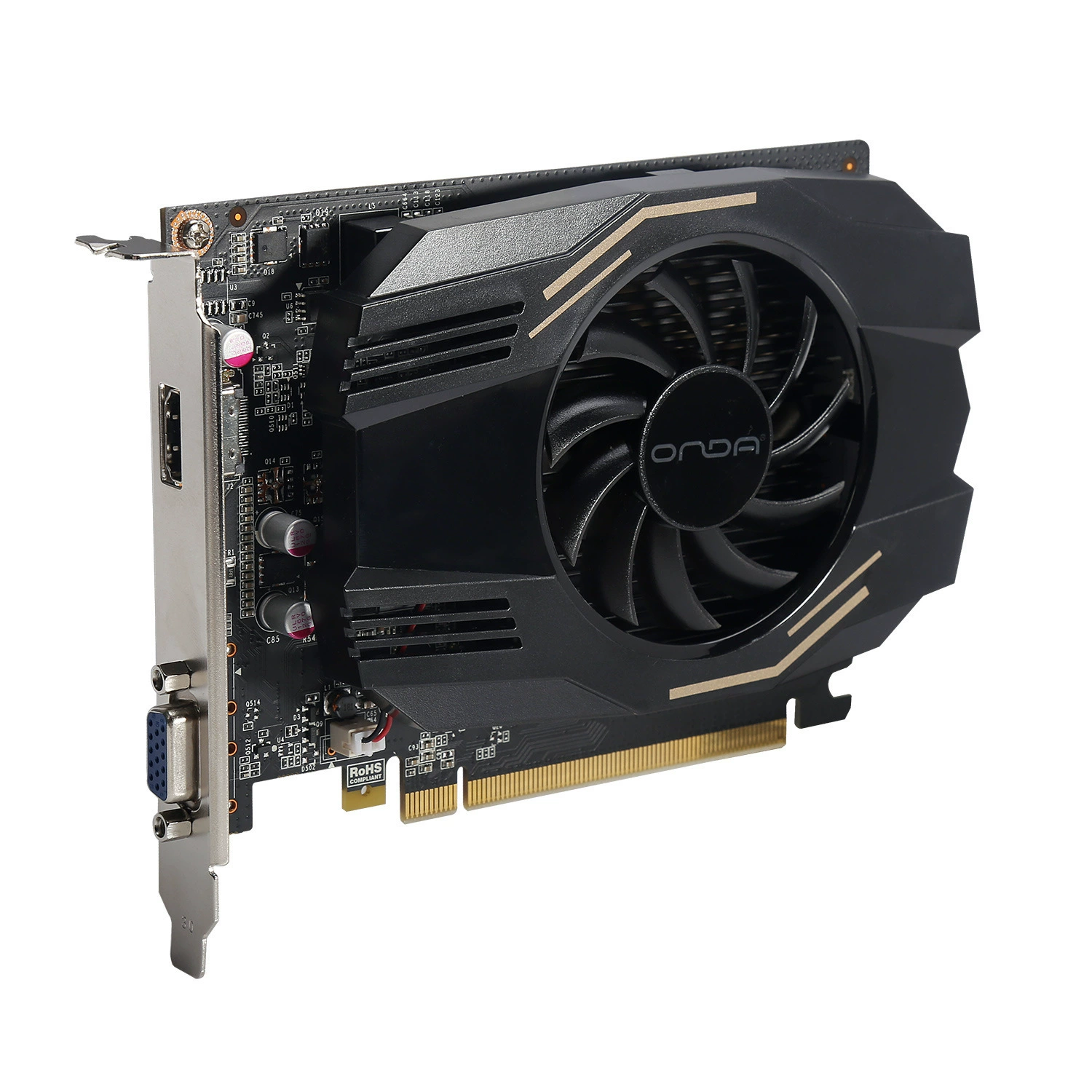 Подходит Onda GT1030 модель 2G DDR5 игровая независимая графическая карта компьютер DIY настольное одночелюстное krátkocard