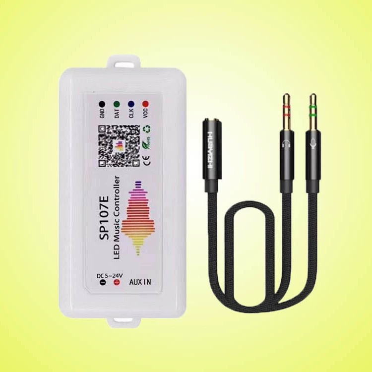 SP110E Bluetooth WS2812 световая лента, умный контроллер 108E, умный 110E полноцветный 107E Phantom LED