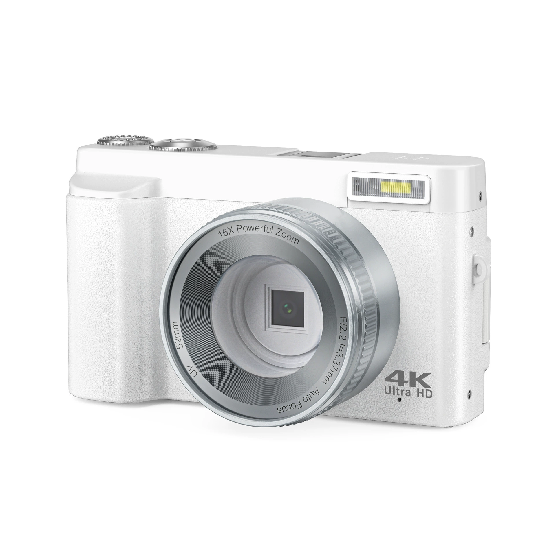 Digital camera for kids, 4K-capable, wide-angle options, lightweight 0.65 kg