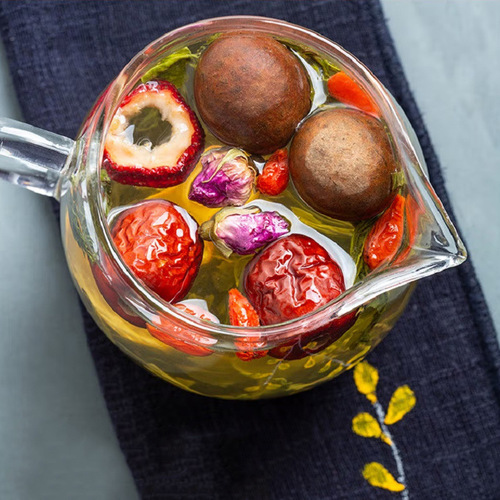 Lanzhou Chrysanthemum Three-Pan Platform Tea Rose Three-Pot Platform Gaiwan Tea Small Bag Packaging Self-Use Gansu Specialty Eight-Treasure Tea