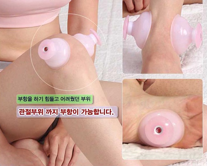 Zhanhao Silicone Cupping Press Moisture-absorbing Cans 12 Pink Easy Cupping Negative Pressure Cupping Massage Acupoint Cupping Household detail image 11